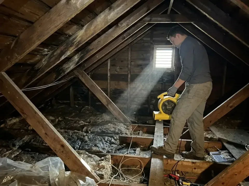 attic-water-damage-drying-proc-007 — frequently asked questions, Emergency Water Extraction & 24/7 Flood Response in Westlak…
